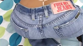 Fuck my jeans - Blonde, wild, lustful