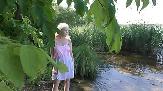 Ich bin nicht ergo eine! Spontaner Fick am See mit blondem Girl (18)