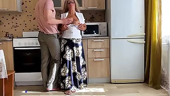When a MILF needs to relax, she engages in anal sex and sucks a dick stepson